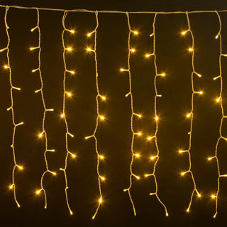 400 LED Warm White Curtain Christmas Lights in Christmas from Oriana B. www.orianab.com