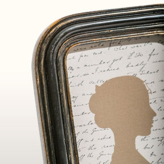 Antique Ribbed Black Photo Frame | 2 Sizes in from Oriana B. www.orianab.com