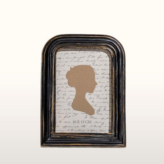 Antique Ribbed Black Photo Frame | 2 Sizes in from Oriana B. www.orianab.com