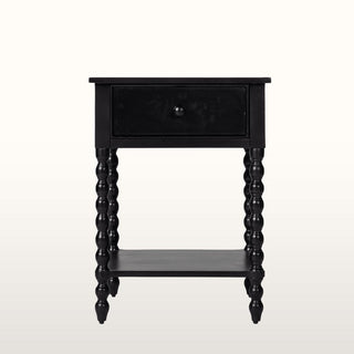 Bobbin Side Table | Black in Furniture from Oriana B. www.orianab.com