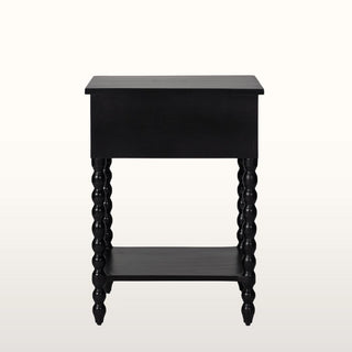 Bobbin Side Table | Black in Furniture from Oriana B. www.orianab.com