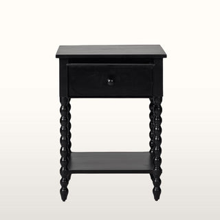 Bobbin Side Table | Black in Furniture from Oriana B. www.orianab.com