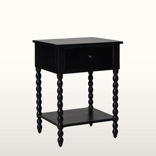 Bobbin Side Table | Black in Furniture from Oriana B. www.orianab.com