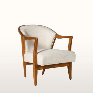 Boucle Fireside Armchair in Furniture from Oriana B. www.orianab.com