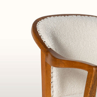 Boucle Fireside Armchair in Furniture from Oriana B. www.orianab.com