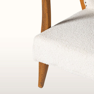 Boucle Fireside Armchair in Furniture from Oriana B. www.orianab.com