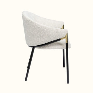 Boucle Side Chair | DESIGN PROJECT SURPLUS in Outlet from Oriana B. www.orianab.com