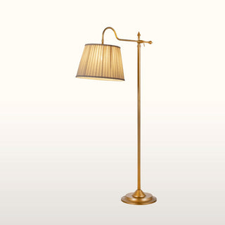 Brass Reading Floor Lamp in Lighting from Oriana B. www.orianab.com