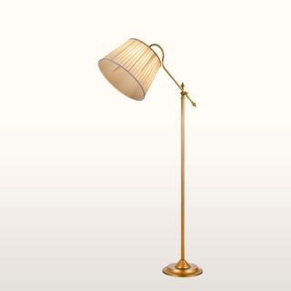 Brass Reading Floor Lamp in Lighting from Oriana B. www.orianab.com