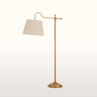 Brass Reading Floor Lamp in Lighting from Oriana B. www.orianab.com