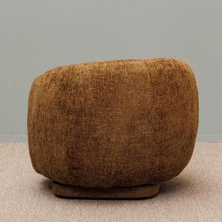 Brown swivelling armchair Moeraki in Furniture from Oriana B. www.orianab.com