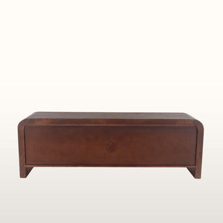 Curved Wood TV Cabinet in Furniture from Oriana B. www.orianab.com