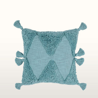 Cushion Cover, SAZU, aqua, 45x45cm in Homewares from Oriana B. www.orianab.com