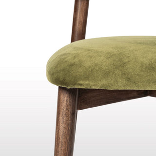 Dining Chair | Green Velvet in Furniture from Oriana B. www.orianab.com