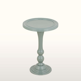 Enamel Side Table | Sky Blue in Furniture from Oriana B. www.orianab.com