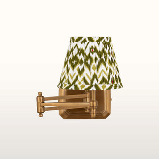 Extendable Brass Wall Light | Green in Lighting from Oriana B. www.orianab.com