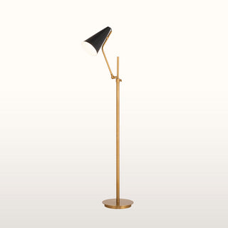 Floor Lamp with Black Cone Shade in Lighting from Oriana B. www.orianab.com