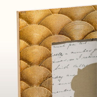 Gold Fan Photo Frame | 2 Sizes in from Oriana B. www.orianab.com