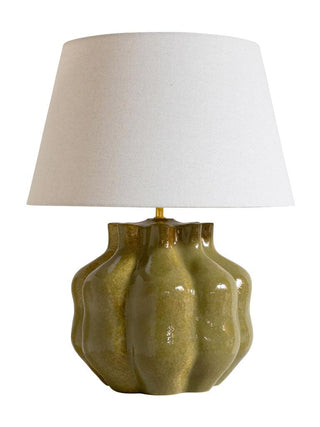 Green table lamp Fleury in Homewares from Oriana B. www.orianab.com