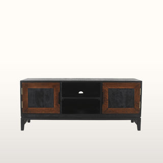 Inlay TV Cabinet | Black & Wood in Furniture from Oriana B. www.orianab.com