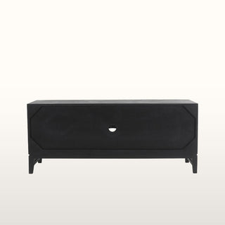 Inlay TV Cabinet | Black & Wood in Furniture from Oriana B. www.orianab.com