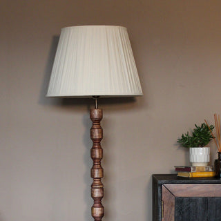 Large Pleated Empire Shade | Neutral in Lighting from Oriana B. www.orianab.com