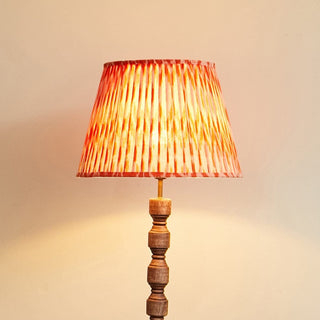 Large Pleated Empire Shade | Orange in Lighting from Oriana B. www.orianab.com