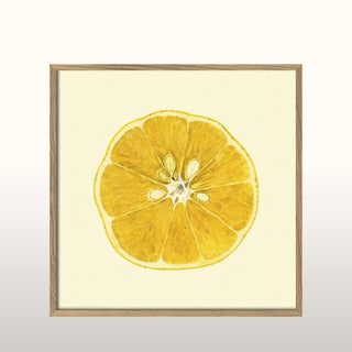 Lemon | Oak Frame | 61x61 in Homewares from Oriana B. www.orianab.com