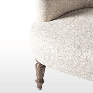 Linen Armchair in Furniture from Oriana B. www.orianab.com