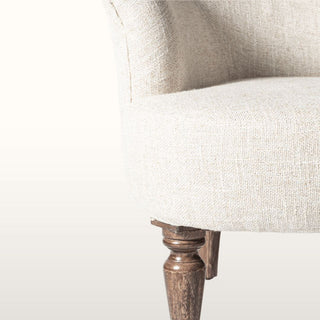 Linen Armchair in Furniture from Oriana B. www.orianab.com