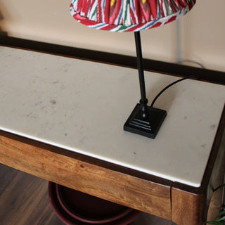 Marble Topped Console Table with Drawers in Furniture from Oriana B. www.orianab.com