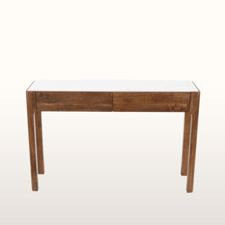 Marble Topped Console Table with Drawers in Furniture from Oriana B. www.orianab.com