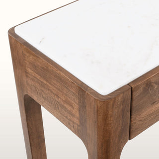 Marble Topped Console Table with Drawers in Furniture from Oriana B. www.orianab.com