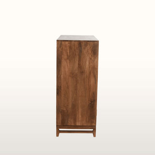 Marquetry Bar Cabinet | Wood in Furniture from Oriana B. www.orianab.com