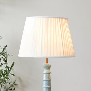 Medium Pleated Empire Shade | Neutral in Lighting from Oriana B. www.orianab.com