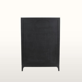 Mid Height Bookcase | Black in Furniture from Oriana B. www.orianab.com