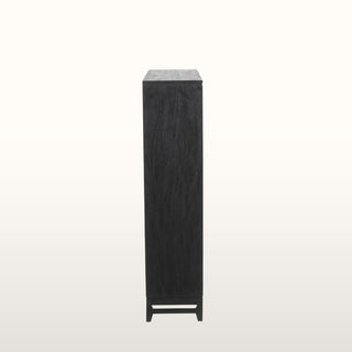 Mid Height Bookcase | Black in Furniture from Oriana B. www.orianab.com