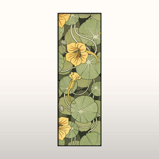 Nasturtium Print | 60x20 in Homewares from Oriana B. www.orianab.com