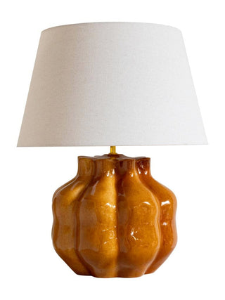 Orange table lamp Fleury in Homewares from Oriana B. www.orianab.com