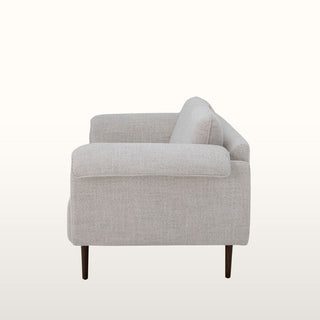 White Foldover Arm Sofa in Furniture from Oriana B. www.orianab.com